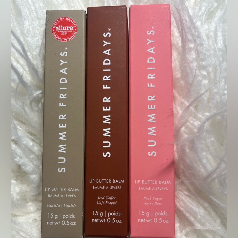 Summer Fridays Lip Butter Balm Set (3)